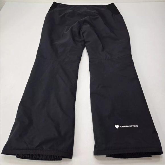 Obermeyer Sugarbush Stretch Pants Black Ski Snowboard Winter Size 18 Womens - Picture 2 of 13